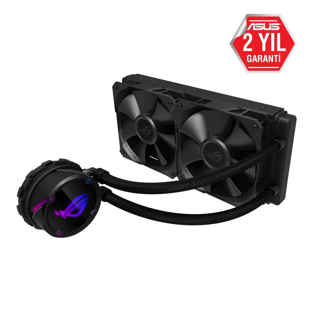 Asus ROG Strix LC 240 2x120mm Fan Aura Sync RGB CPU Sıvı Soğutma Sistemi