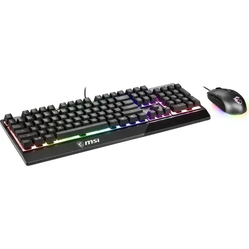 MSI Vigor GK30 Combo RGB Mekanik Hisli TR + Clutch GM11 USB Gaming Klavye Mouse Set