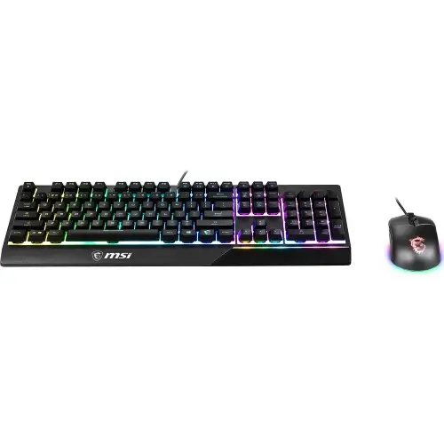 MSI Vigor GK30 Combo RGB Mekanik Hisli TR + Clutch GM11 USB Gaming Klavye Mouse Set