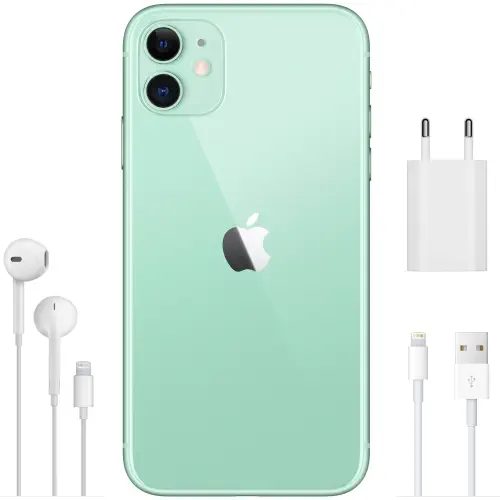 iPhone 11 64GB MWLY2TU/A Yeşil Cep Telefonu - Apple Türkiye Garantili