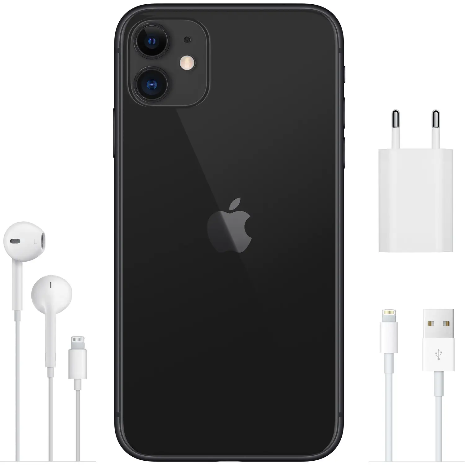 iPhone 11 64GB MWLT2TU/A Siyah Cep Telefonu - Apple Türkiye Garantili