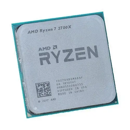AMD Ryzen 7 2700X 3.70GHz 20MB Soket AM4 Multi Pack Kutusuz İşlemci