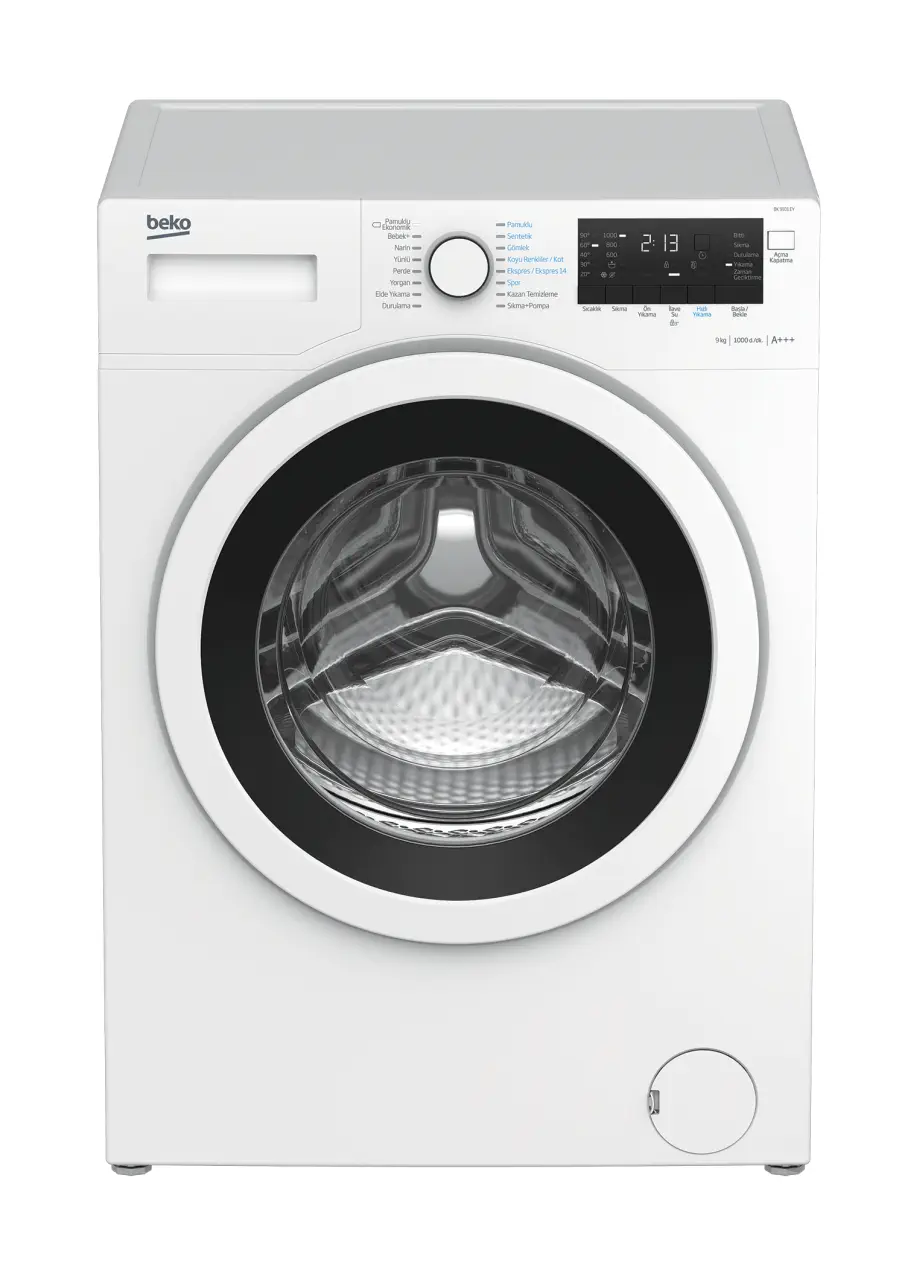 Beko BK 9101 EY A+++ 1000 Devir 9 Kg Çamaşır Makinesi