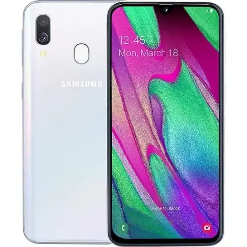 Samsung Galaxy A40 DS 64GB Beyaz Cep Telefonu - İthalatçı Firma Garantili