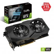 Asus Dual-RTX2060-A6G-EVO GeForce RTX 2060 6GB GDDR6 192Bit DX12 Gaming Ekran Kartı