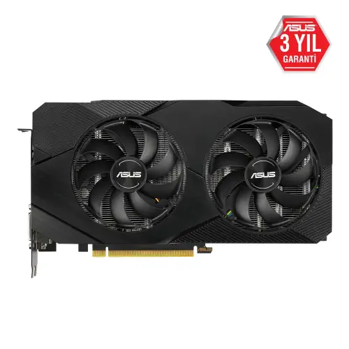 Asus Dual-RTX2060-A6G-EVO GeForce RTX 2060 6GB GDDR6 192Bit DX12 Gaming Ekran Kartı