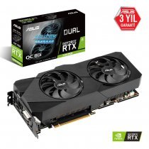 Asus Dual-RTX2060S-O8G-EVO GeForce RTX 2060 Super 8GB GDDR6 256Bit DX12 Gaming Ekran Kartı