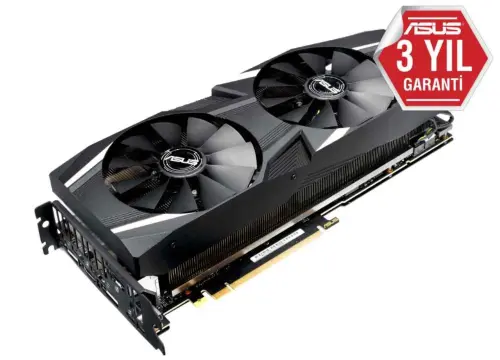 Asus Dual-RTX2080-A8G GeForce RTX 2080 8GB GDDR6 256Bit DX12 Gaming Ekran Kartı