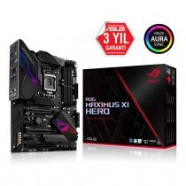 Asus MAXIMUS XI HERO Wi-Fi Intel Z390 Soket 1151 4400(O.C)Mhz ATX Gaming (Oyuncu) Anakart