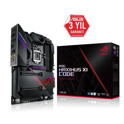 Asus ROG Maximus XI Code Intel Z390 Soket 1151 DDR4 4400(OC)MHz ATX Gaming Anakart
