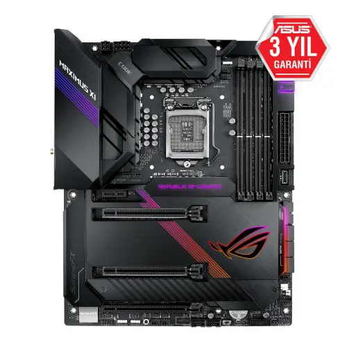 Asus ROG Maximus XI Code Intel Z390 Soket 1151 DDR4 4400(OC)MHz ATX Gaming Anakart