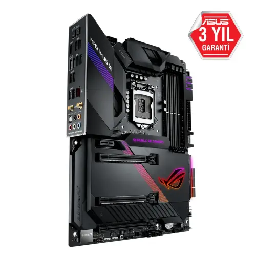 Asus ROG Maximus XI Code Intel Z390 Soket 1151 DDR4 4400 OC MHz ATX Gaming Anakart incehesap