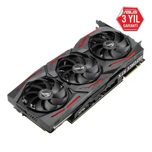 Asus Rog-Strix-RTX2070S-O8G-Gaming GeForce RTX 2070 Super 8GB GDDR6 256Bit DX12 Gaming Ekran Kartı