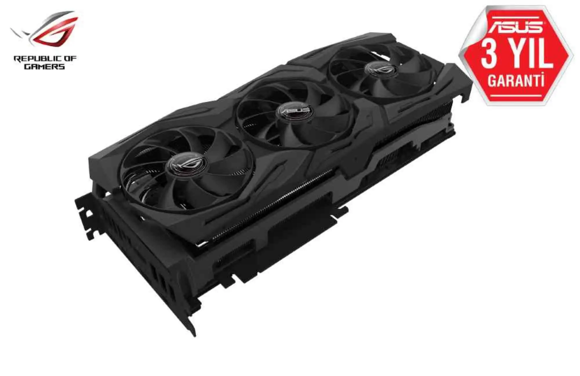 Asus Rog-Strix-RTX2080-A8G-Gaming GeForce RTX 2080 8GB GDDR6 256Bit DX12 Gaming Ekran Kartı