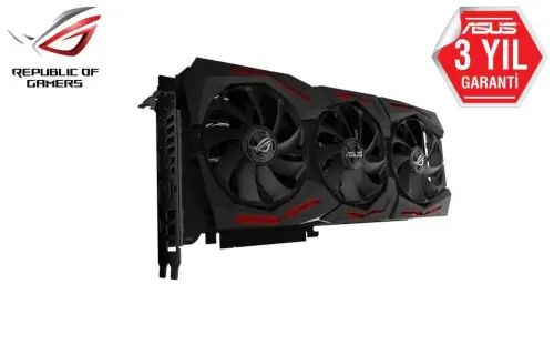 Asus Rog-Strix-RTX2080-A8G-Gaming GeForce RTX 2080 8GB GDDR6 256Bit DX12 Gaming Ekran Kartı