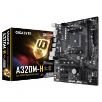 Gigabyte GA-A320M-H AMD A320 Soket AM4 DDR4 3200(OC)Mhz mATX Gaming (Oyuncu) Anakart