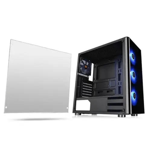 Thermaltake V200TG CA-1K8-00M1WN-01 USB 3.0 Midi Tower RGB Temperli Gaming (Oyuncu) Kasa 