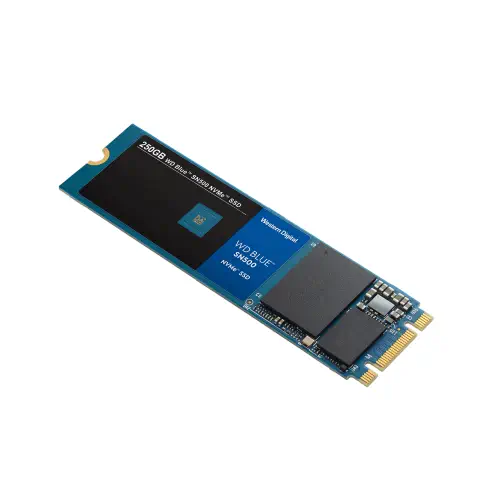 WD Blue SN500 250GB 1700/1300 MB/s NVMe M.2 SSD Disk - WDS250G1B0C