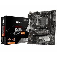 MSI B450M PRO-M2 MAX AMD B450 Soket AM4 DDR4 4133(OC)MHz mATX Gaming (Oyuncu) Anakart