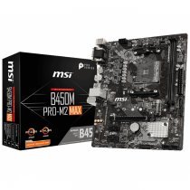 MSI B450M PRO-M2 MAX AMD B450 Soket AM4 DDR4 4133(OC)MHz mATX Gaming Anakart