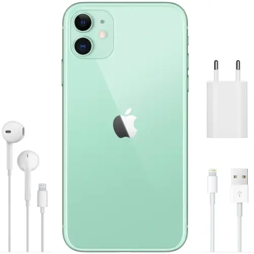 iPhone 11 128GB MWM62TU/A Yeşil Cep Telefonu - Apple Türkiye Garantili