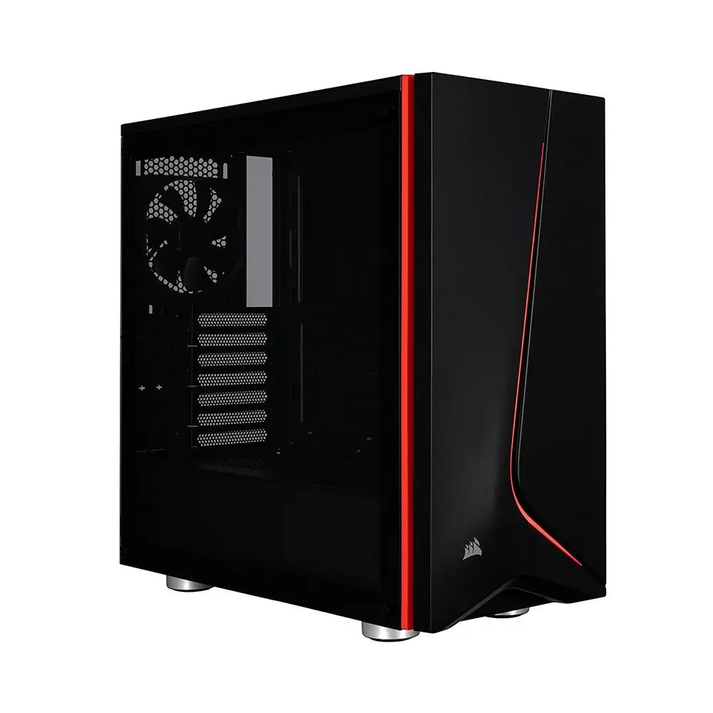 Corsair Carbide Spec-06 CC-9011144-WW Tempered Glass USB 3.0 Siyah Mid Tower Kasa