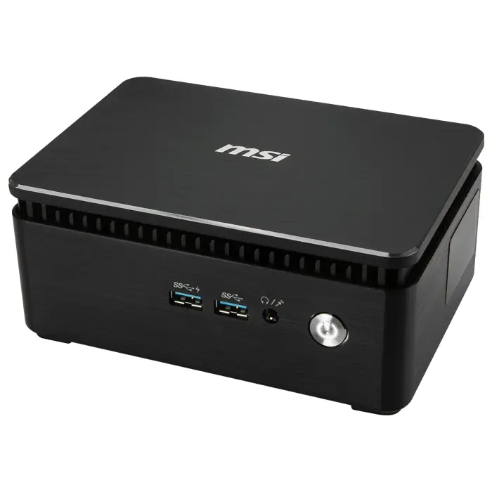 MSI Cubi 3 Silent S-054XTR Intel Core i5-7200U 2.50GHz 8GB 512GB SSD OB FreeDOS Siyah Mini PC