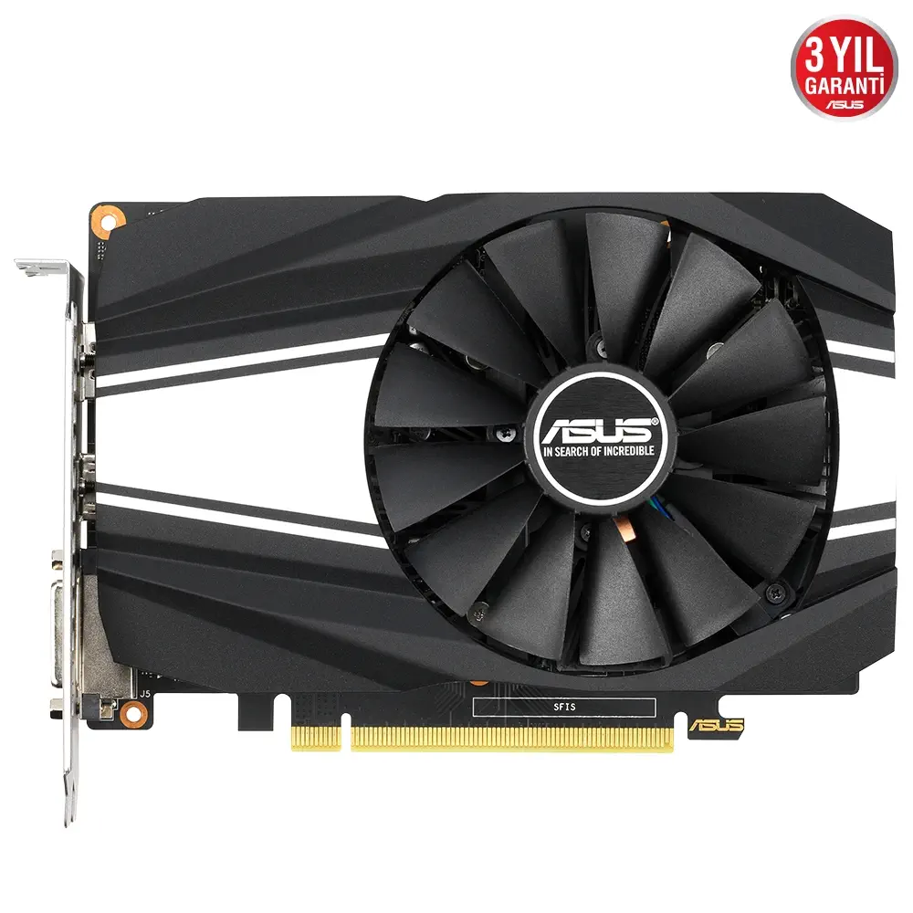 Asus Phoenix GeForce GTX 1660 Super OC PH-GTX1660S-O6G 6GB GDDR6 192Bit DX12 Gaming (Oyuncu) Ekran Kartı