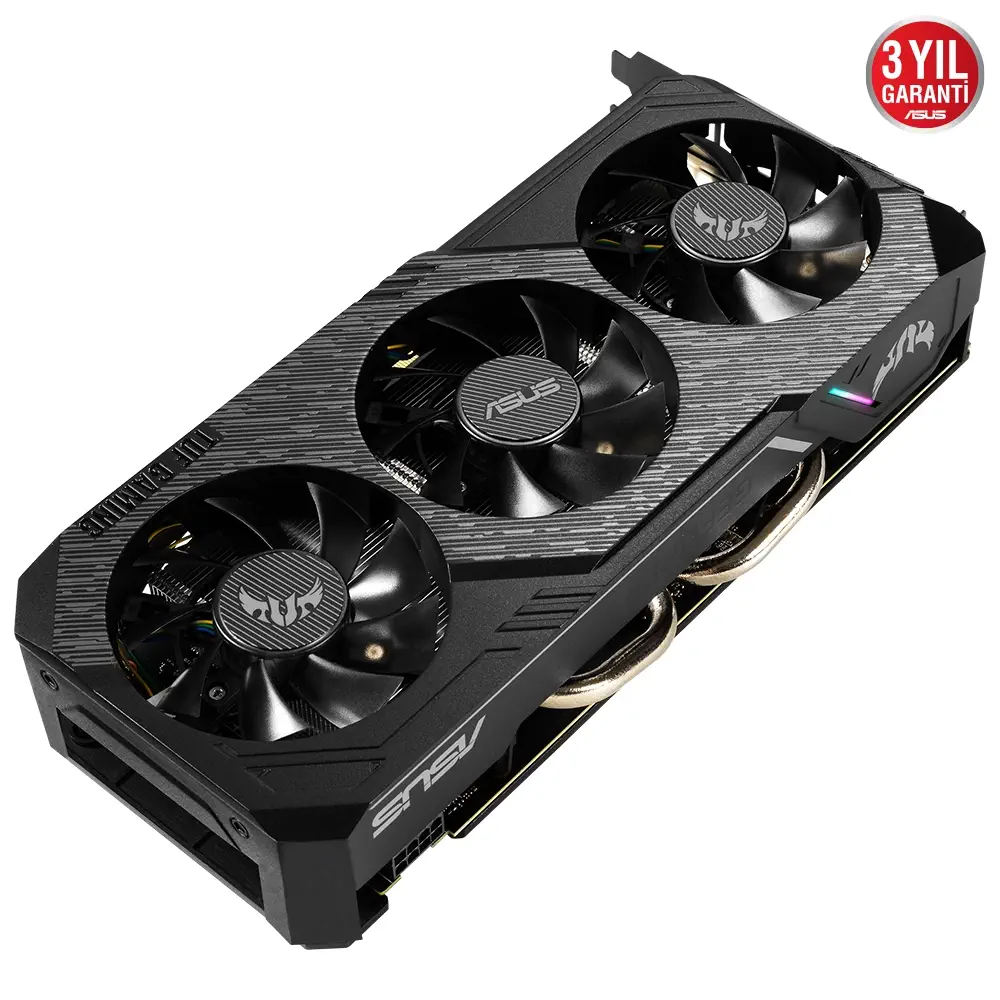Asus TUF 3-GTX1660S-O6G-Gaming GeForce GTX 1660 Super 6GB GDDR6 192Bit Gaming Ekran Kartı