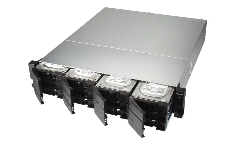 Qnap TS-1232XU-RP 12 Disk Yuvalı 4GB Ram Rackmount Nas Depolama Ünitesi 