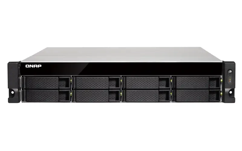Qnap TS-873U-RP 8 Disk Yuvalı 8GB Ram Rackmount Nas Depolama Ünitesi 