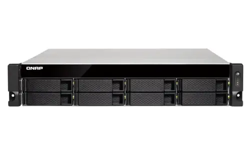 Qnap TS-873U-RP 8 Disk Yuvalı 8GB Ram Rackmount Nas Depolama Ünitesi 