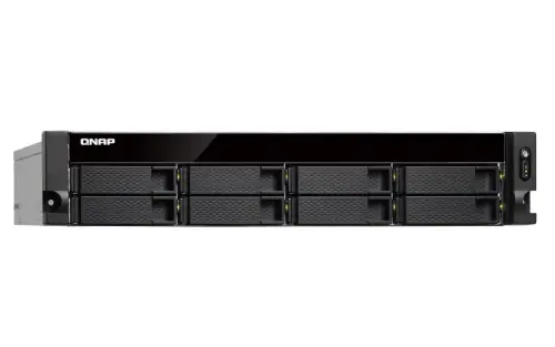 Qnap TS-873U-RP 8 Disk Yuvalı 8GB Ram Rackmount Nas Depolama Ünitesi 