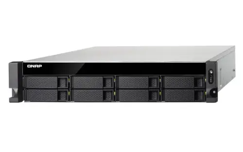 Qnap TS-873U-RP 8 Disk Yuvalı 8GB Ram Rackmount Nas Depolama Ünitesi 