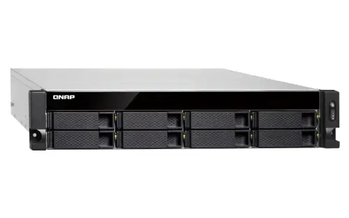 Qnap TS-873U-RP 8 Disk Yuvalı 8GB Ram Rackmount Nas Depolama Ünitesi 