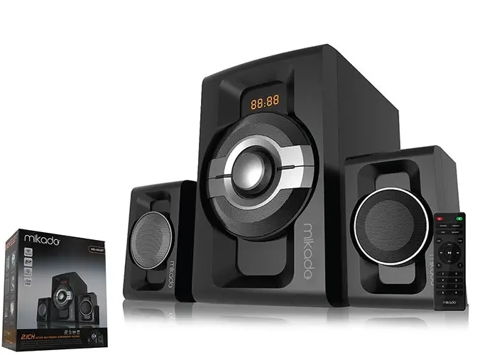 Mikado MD-854BT 2+1  USB+SD+FM Destekli Bluetooth Speaker