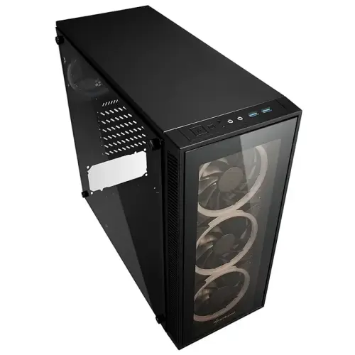 Sharkoon TG4 RGB USB 3.0 Temperli Cam ATX Mid-Tower Gaming Kasa