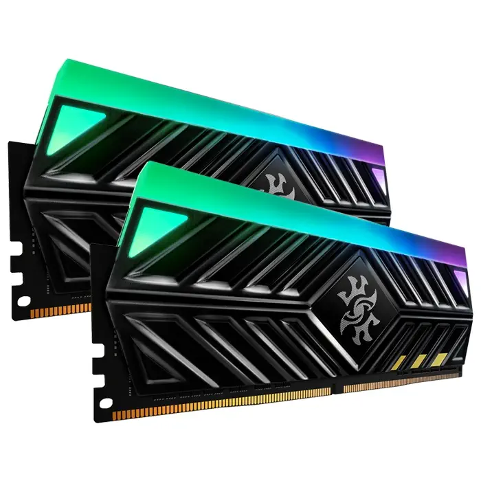 Adata XPG Spectrix D41 Tuf Gaming RGB AX4U320038G16-DB41 16GB (2x8GB) DDR4 3200MHz CL16 Siyah Gaming (Oyuncu) Ram