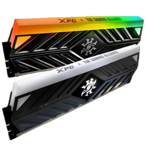 Adata XPG Spectrix D41 Tuf Gaming RGB AX4U320038G16-DB41 16GB (2x8GB) DDR4 3200MHz CL16 Siyah Gaming (Oyuncu) Ram