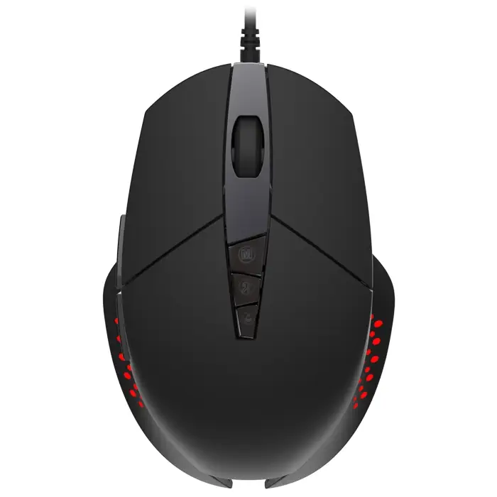 Rampage SMX-R23 Crow 12000DPI Optik USB 2.4G 8 Tuş RGB Siyah Gaming Mouse