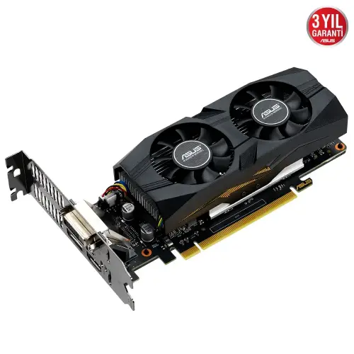 Asus GTX1650-O4G-LP-BRK GeForce GTX 1650 4GB GDDR5 128Bit DX12 Ekran Kartı