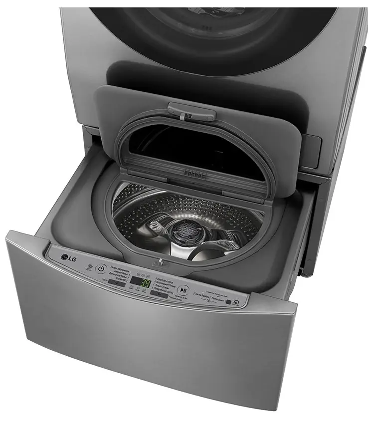 LG F8K5XNK4 A+++ 2 Kg 700 Devir TwinWash Mini Çamaşır Makinesi