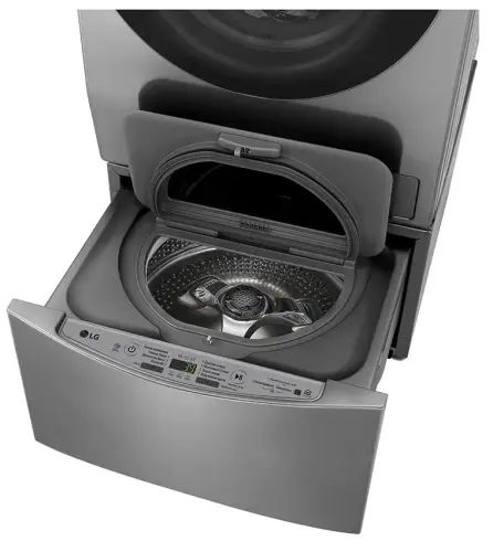 LG F8K5XNK4 A+++ 2 Kg 700 Devir TwinWash Mini Çamaşır Makinesi