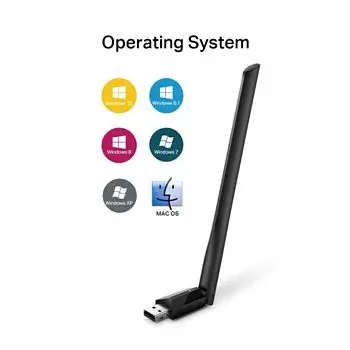 Tp-Link Archer T2U Plus AC600 Dual Band USB Adaptör
