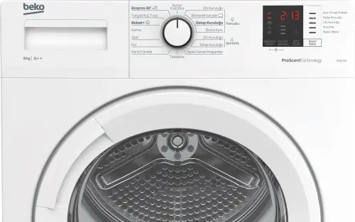 Beko D 82 HP A++ 8 Kg Çamaşır Kurutma Makinesi