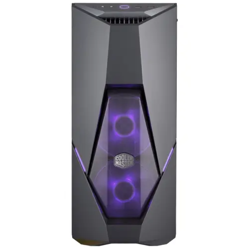 Cooler Master MasterBox K500 RGB LED Fan Mesh Ön Panel Temperli Cam ATX Mid Tower Gaming Kasa - RC-MCB-K500D-KGNN-S00 