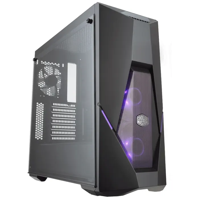 Cooler Master MasterBox K500 RGB LED Fan Mesh Ön Panel Temperli Cam ATX Mid Tower Gaming Kasa - RC-MCB-K500D-KGNN-S00 