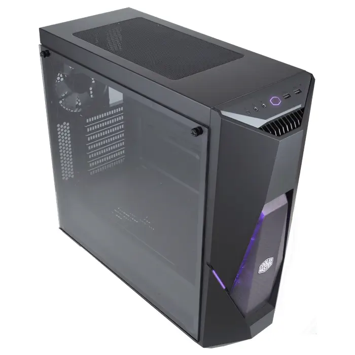 Cooler Master MasterBox K500 RGB LED Fan Mesh Ön Panel Temperli Cam ATX Mid Tower Gaming Kasa - RC-MCB-K500D-KGNN-S00 
