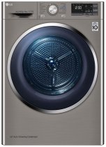 LG RC90U2EV2W A+++ 9 Kg Çift Inverter Çamaşır Kurutma Makinesi