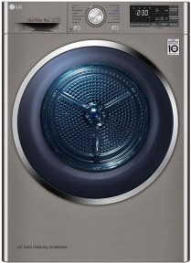 LG RC90U2EV2W A+++ 9 Kg Çift Inverter Çamaşır Kurutma Makinesi